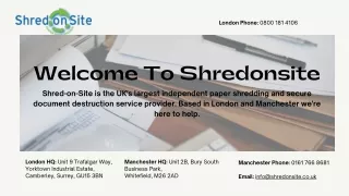 The Ultimate Guide to File Shredding Services in London