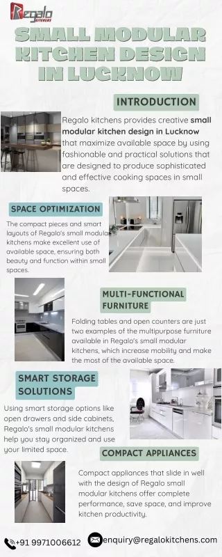 Small modular kitchen design in lucknow