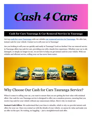 Cash 4 Cars