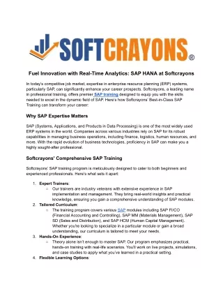 _S4 HANA Trining