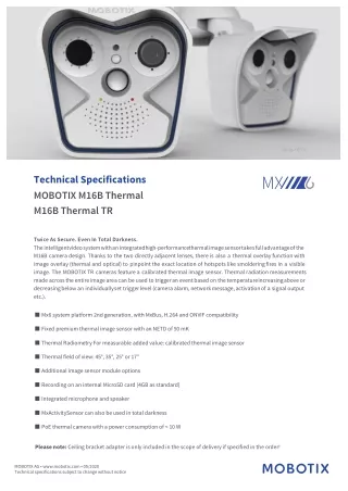 Fire Detection Camera | Thermal Camera | Konica Minolta