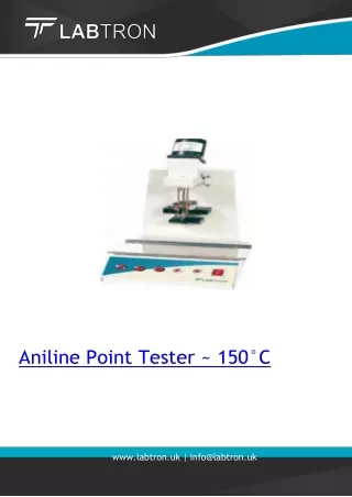 Aniline Point Tester  ~ 150°C