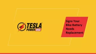 Indications That Your Bike Battery Needs Replacement