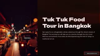 Tuk tuk in Bangkok