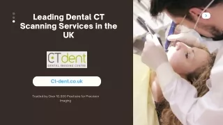 Panoramic X-Ray Services by CT Dent Ltd