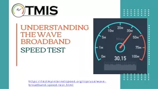 Understanding the Wave Broadband Speed Test