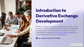 Introduction-to-Derivative-Exchange-Development