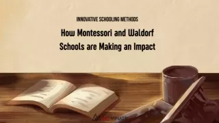 How Montessori and Waldorf Schools are Making an Impact
