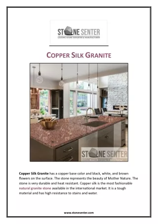 Copper Silk Granite