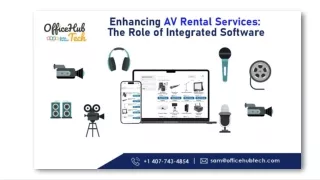 Enhancing Audiovisual (AV) Rental Services The Role of Integrated Software