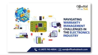 Navigating Warranty Management Challenges in the Electronics Industry