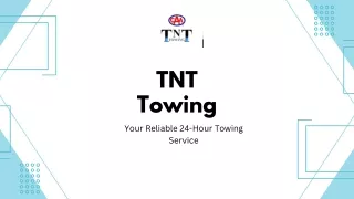 Understanding the Towing Process with TNT Towing