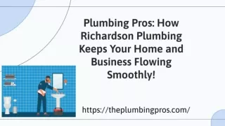richardson plumbing richardson tx