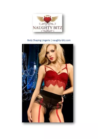 Body Shaping Lingerie | naughty-bitz.com