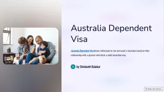 Get Approved for Australia Dependant Visa Effortlessly