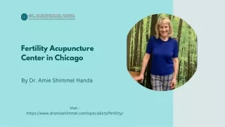 Fertility Acupuncture Center in Chicago