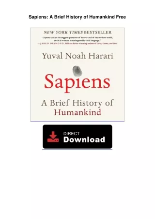 Sapiens: A Brief History of Humankind Free
