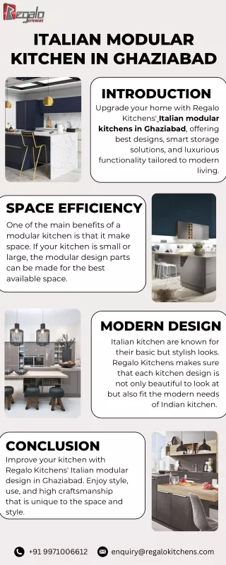 Italian Modular Kitchen In Ghaziabad