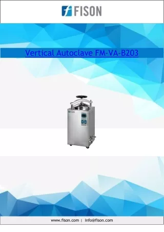 Vertical-Autoclave 85 Kg