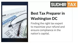 Best Tax Preparer In Washington DC