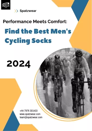 Performance Meets Comfort: Find the Best Men's Cycling Socks