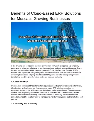 _ERP Software Muscat