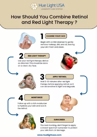 How to Combine Retinol and Red Light Therapy