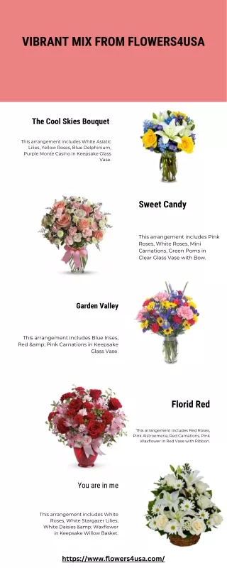 Vibrant Mix from Flowers4usa