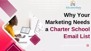 Why Your Marketing Needs a Charter School Email List