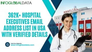 Reach verified contacts from 362,831  Hospitals Email List in America