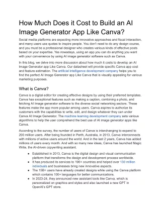 How Much Does it Cost to Build an AI Image Generator App Like Canva (1)