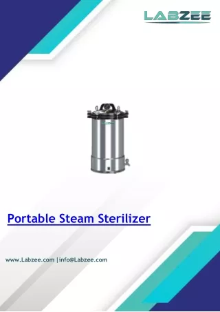 Portable Steam Sterilizer