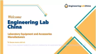 Laboratory Equipment and Accessories Manufacturers