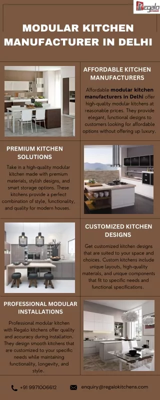 MODULAR KITCHEN MANUFACTURER IN DELHI