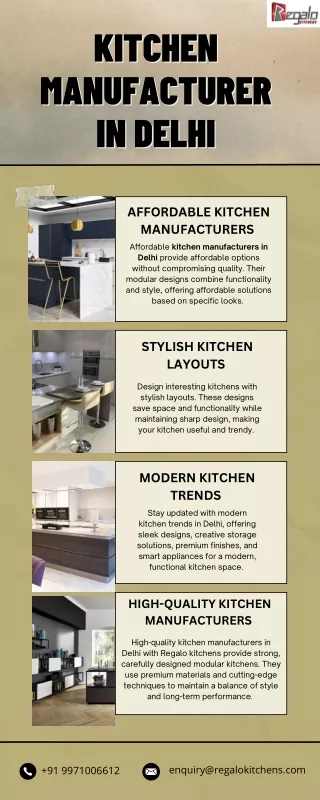 KITCHEN MANUFACTURER IN DELHI