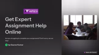 Book Affordable Online Assignment Help Today!