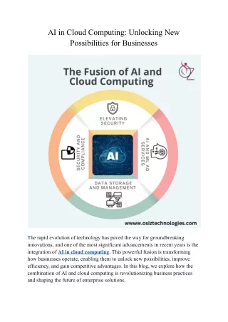 AI in Cloud Computing_ Unlocking New Possibilities for Businesses