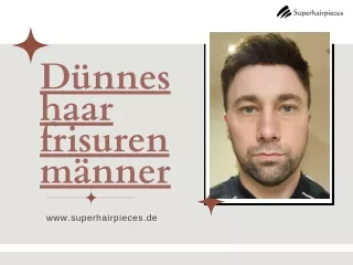 Dünnes haar frisuren männer | Superhairpieces