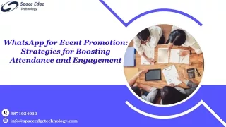 WhatsApp for Event Promotion Strategies for Boosting Attendance and Engagement