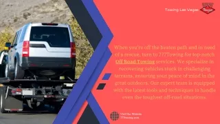 Off Road Towing Trusted Solutions for Every Off-Road Enthusiast