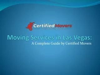 Seamless Relocation Expert Moving Services in Las Vegas