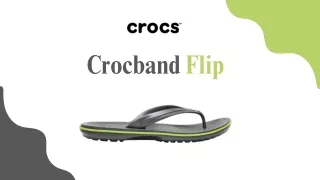 Buy Fancy Crocband Flip Online In India