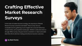 Crafting Effective Market Research Surveys