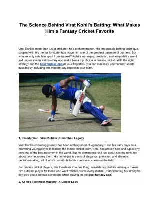 The Science Behind Virat Kohli’s Batting_ What Makes Him a Fantasy Cricket Favorite (1)
