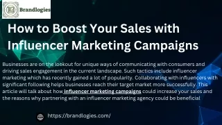 Top Influencer Marketing Agency in Delhi | Brandlogies