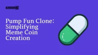 Pump Fun Clone Simplifying Meme Coin Creation