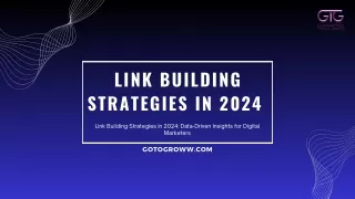 Link Building Strategies in 2024 Data-Driven Insights for Digital Marketers