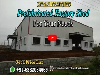 Prefabricated Factory Shed