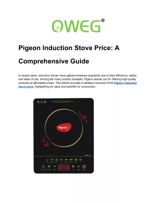 Oweg Solutions - Next-Level Heating Performance - Pigeon Stove Innovations