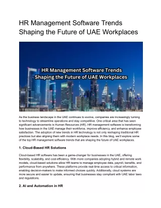 _HR Management Software UAE